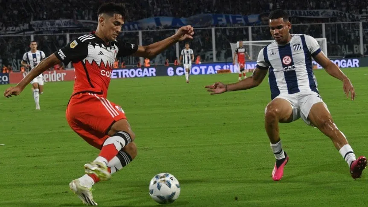 River y Talleres igualaron 2-2. (Foto: TyC)