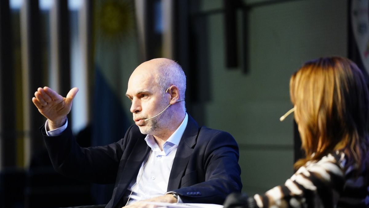 La presencia de Horacio Rodríguez Larreta en el Congreso de Coninagro. Las retenciones