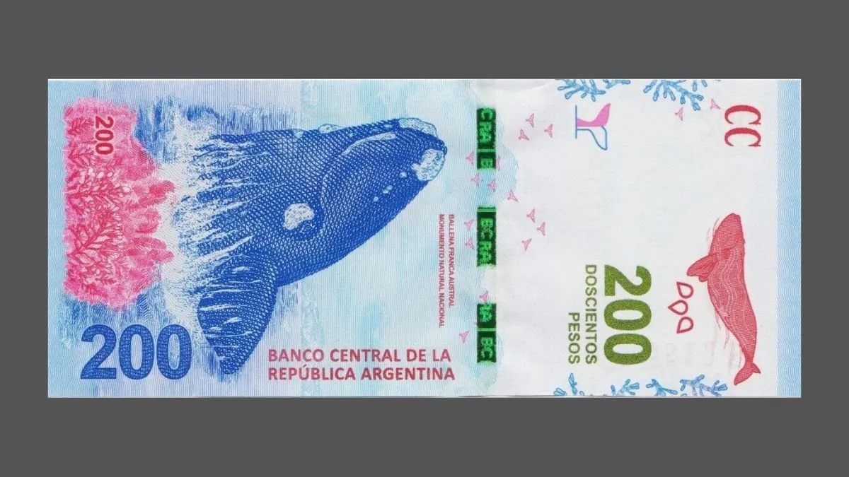 Pagan 120 mil pesos al suertudo propietario de este billete de 200 pesos
