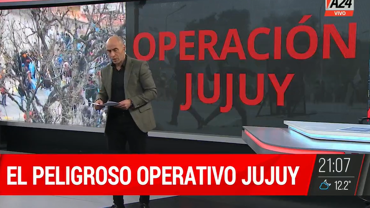 Para Esteban Trebucq los incidentes en Jujuy estuvieron pensados en Buenos Aires.&nbsp;