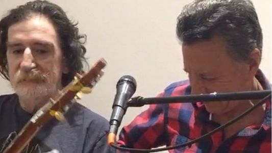 Charly García cantó Popotitos junto a Palito Ortega
