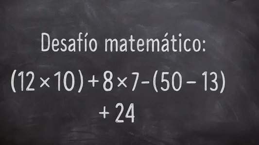 Desafío Matemático: el desafío está en una prioridad escondida