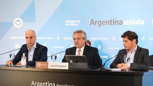 Con posturas encontradas, se reúnen Alberto, Kicillof y Larreta para evaluar cómo sigue la cuarentena