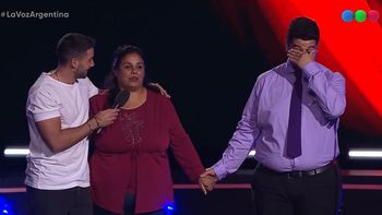 Nunca lo escuché cantar: la confesión de una madre que se enteró en vivo del talento de su hijo en La Voz Argentina