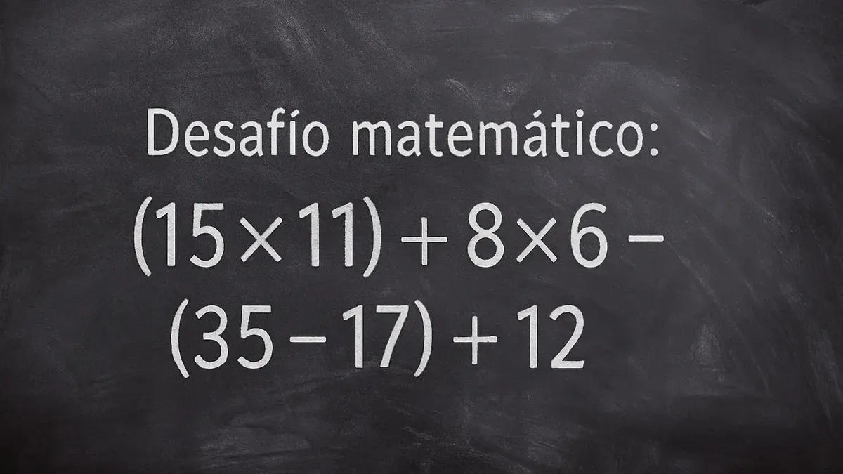 La regla esencial para resolver este desafío matemático es conocido como PEMDAS (por sus siglas en inglés) o jerarquía de operaciones.