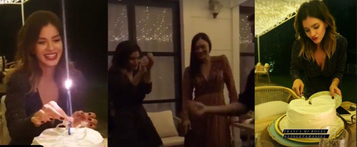 La China Suárez y la intimidad del festejo de su cumpleaños