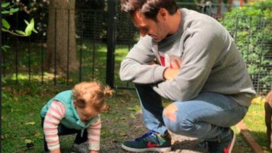 Benjamín Vicuña y el tierno video junto a Magnolia acompañándola en sus primeros pasos