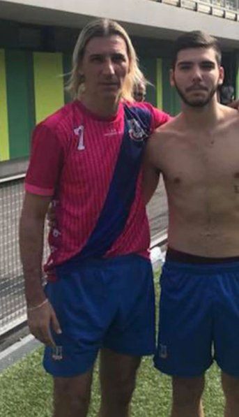 El Pipa Gancedo vuelve al fúbol a los 47 años para jugar en Andorra junto a su hijo