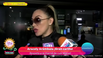 Aracely Arámbula y el tremendo escándalo por la supuesta muerte de la madre de Luis Miguel