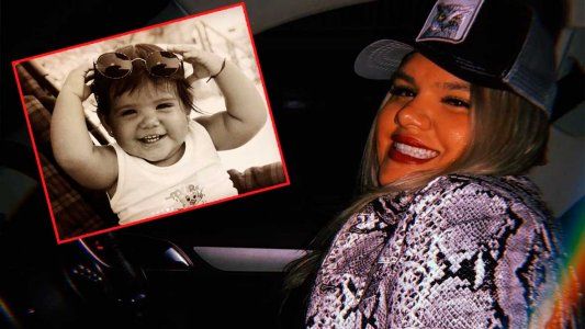 Morena Rial publicó fotos de su infancia y un mensaje para darse ánimos