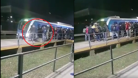 Video | Paro en el tren Roca: suspendieron el servicio por la agresión a un guarda