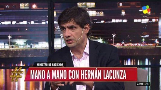 Lacunza sostuvo que los depósitos están seguros y rechazó riesgos de un corralito