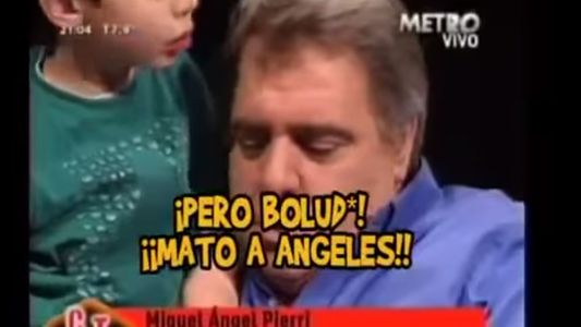 El día que el hijo de Miguel Ángel Pierri adelantó el veredicto de Mangeri en un programa de televisión