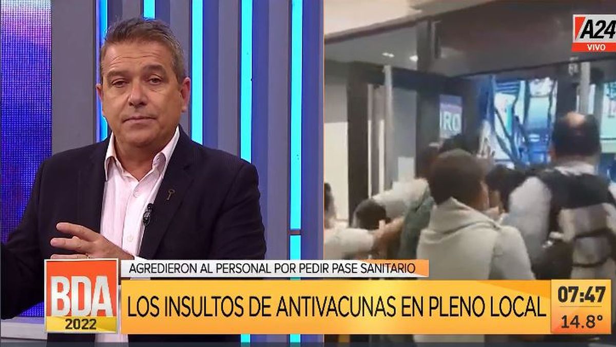 Relatos Salvajes: brutal pelea de un grupo de antivacunas. (Captura de Tv)