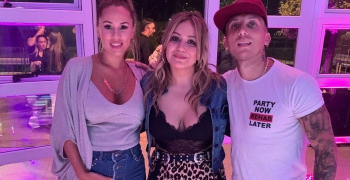 El cumpleaños de Karina La Princesita con la presencia del Polaco, que la rompió bailando, y Barby Silenzi
