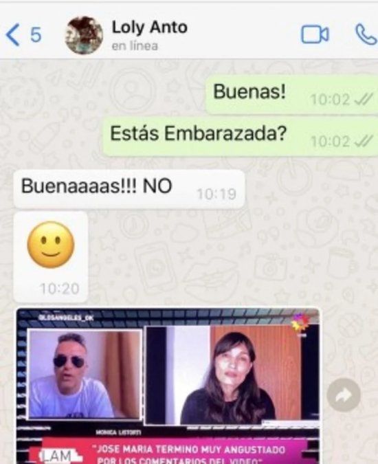 La ex de Jorge Rial estaría embarazada 