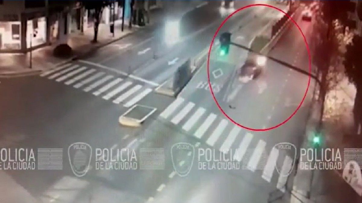 Así fue el brutal choque en Villa Devoto.&nbsp;