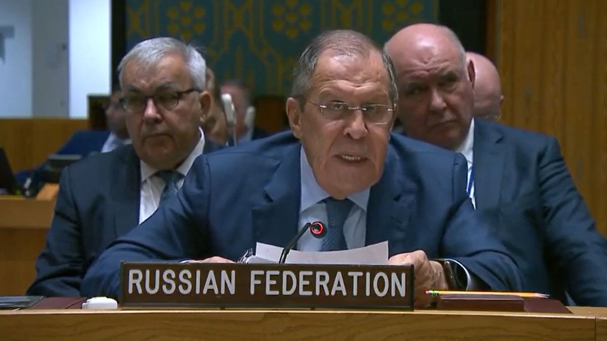 El canciller ruso, Serguei Lavrov y la sorpresa de una posible cumbre entre Vladimir Putin y Joe Biden (Foto: ONU)