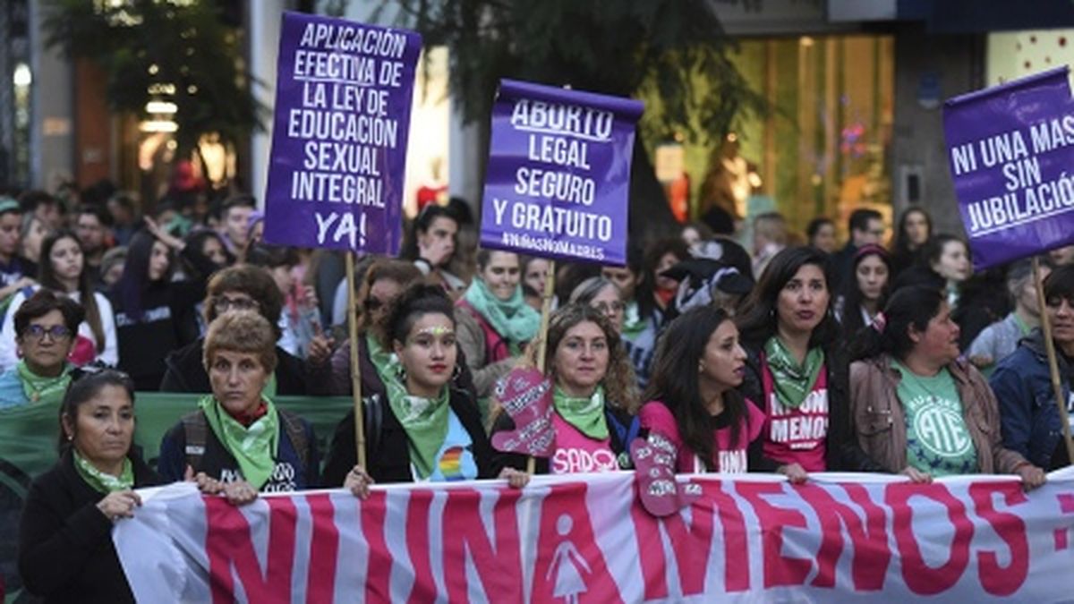 Ni Una Menos: los cortes de tránsito en CABA. (Télam)