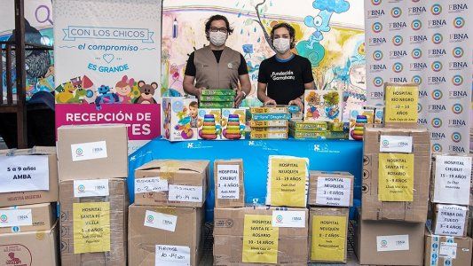 La Primera Dama donó juguetes para niños y niñas internados hospitales en el Día de Reyes