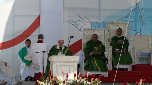 El Papa Francisco cerró el viaje a Panamá con una misa dirigida a los jóvenes