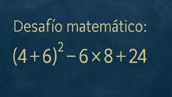 La regla esencial para resolver este desafío matemático es conocido como PEMDAS (por sus siglas en inglés) o jerarquía de operaciones.