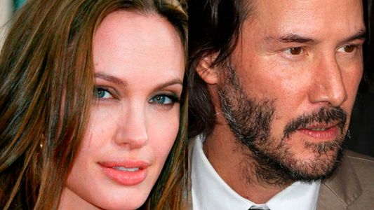 Angelina Jolie se olvidó de a Brad Pitt y ahora sale con ¡Keanu Reeves!