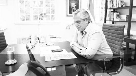 Alberto Fernández, sobre el retorno del fútbol: No lo veo en lo inmediato