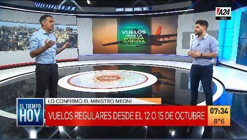 Regresarían los vuelos de cabotaje entre el 12 y 15 de octubre