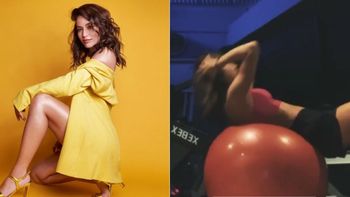 El percance de Flor Vigna al final de su serie de abdominales: Sacada