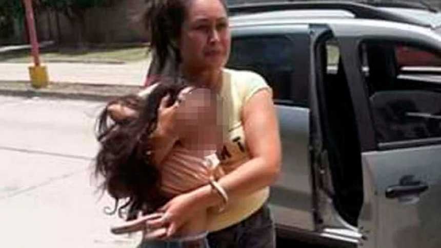 Una nena de 3 años murió tras el ataque de unos motochorros en Santiago del Estero