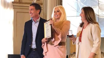 Susana Giménez fue nombrada Ciudadana Ilustre de la Ciudad