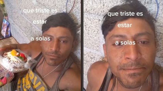 Un hombre compartió en TikTok el sentimiento que le generó estar solo en su cumpleaños
