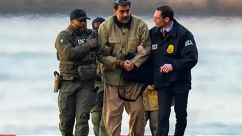 Nicolás Maduro es trasladado por agentes de la DEA (Foto: archivo).