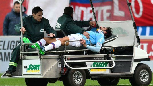 Angeleri se recupera tras el susto: traumatismo de cráneo con pérdida de conocimiento y fractura de tabique nasal