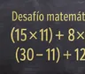 Desafío matemático:casi nadie logra resolverlo en menos de 10 segundos