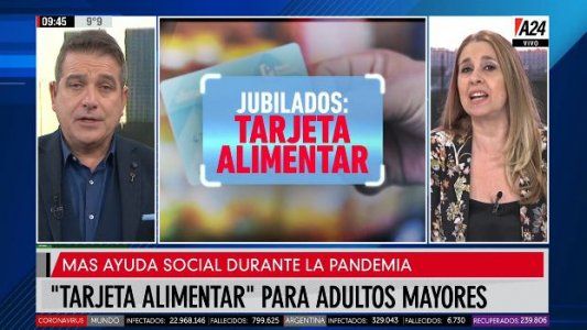 Se extendería la Tarjeta Alimentar para que accedan jubilados de la mínima