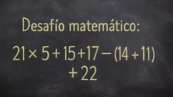 Desafío Matemático: esta cuenta con signos tiene su clave en el primer paso