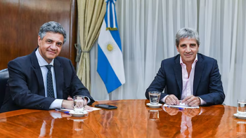 Jorge Macri se reunirá con Luis Caputo para destrabar el pago de la coparticipación a la Ciudad