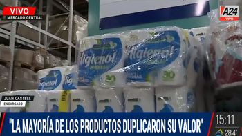 Fuertes subas en los precios mayoristas: Más de 6.500 productos duplicaron su precio