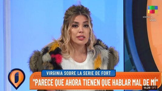 Virginia Gallardo respondió el ataque de Rocío Marengo por la serie de Ricardo Fort
