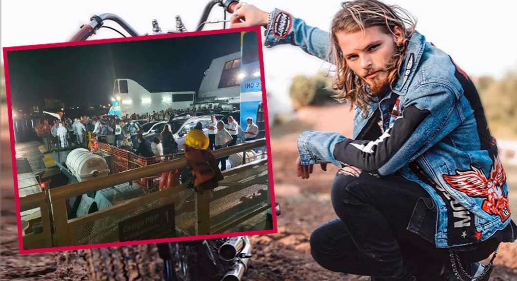 La familia de Luca Bonomi, el ex de Cande Tinelli, aclaró que él no volvió con coronavirus de Uruguay