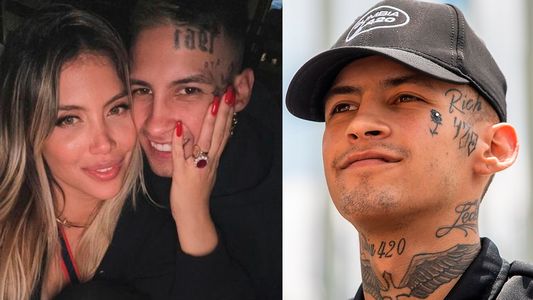 La foto íntima de L-Gante y Wanda Nara que se filtró en WhatsApp y no tardó en viralizarse