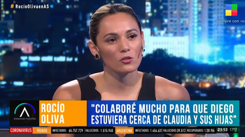 Rocío Oliva: No busco culpables pero Diego estaba solo