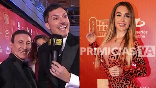 El incómodo y tenso cruce entre Fátima Florez y Norberto Marcos en los Martín Fierro de Teatro