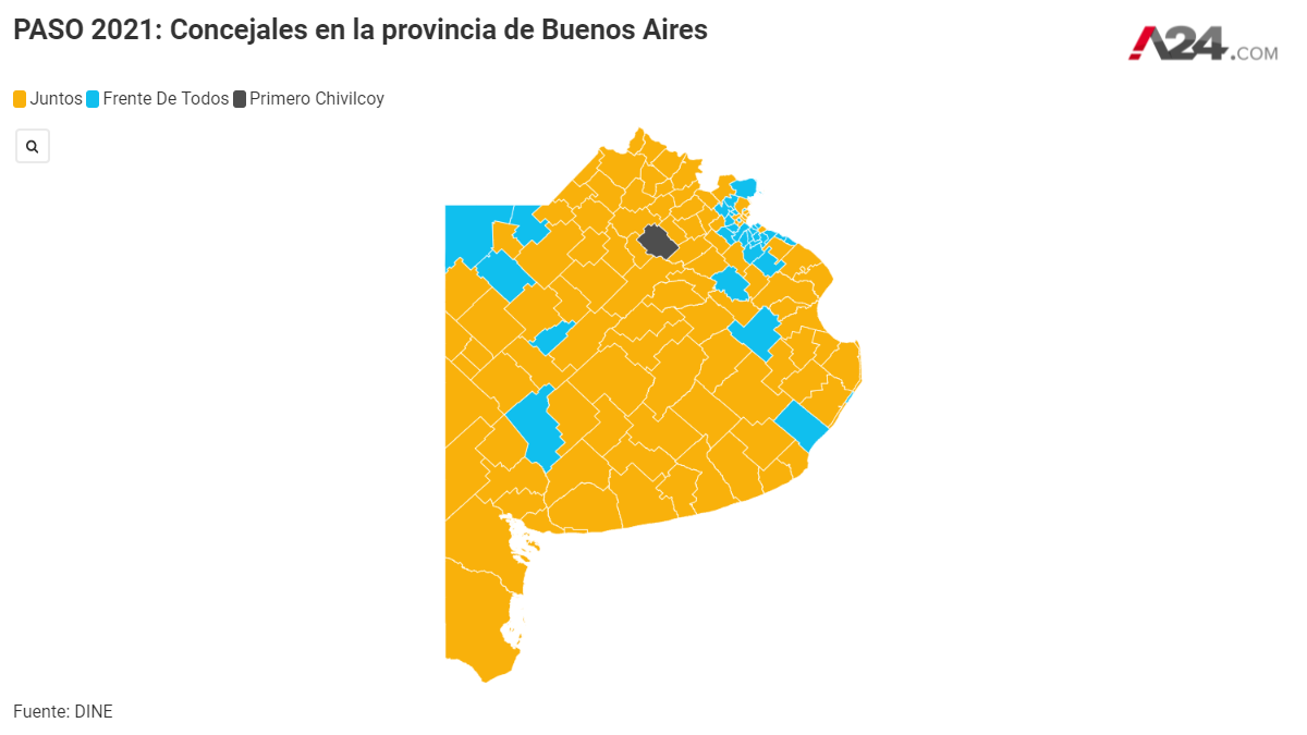 Elecciones PASO 2021 Provincia De Buenos Aires: Municipio Por Municipio ...