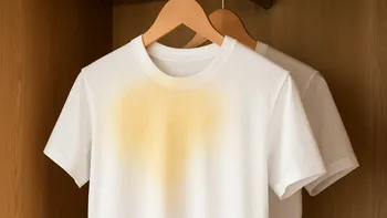 Por qué la ropa guardada se mancha de amarillo y cómo evitarlo