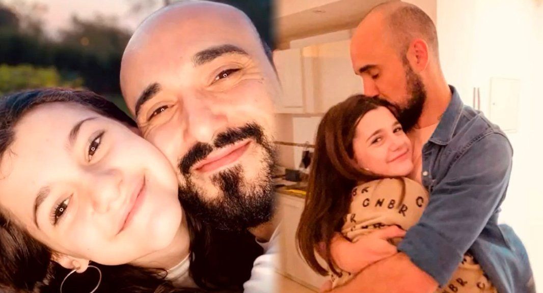 Hermoso video de Abel Pintos junto a la hija de su pareja: ¡Que suerte la mía ser parte de tu vida!