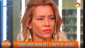 Nicole Neumann tras su llanto al aire: Me da mucha vergüenza verme en esa situación tan vulnerable