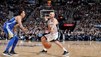 San Antonio quedó al borde de la eliminación y el domingo podría ser el último partido de Manu Ginóbili en la NBA